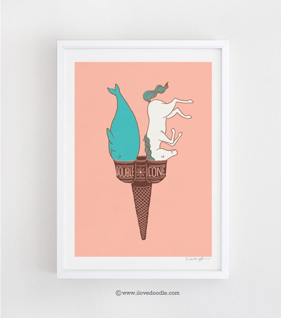 Double Cone - Print