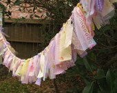 Baby Girl Fabric Garland, Girl Banner, Baby Garland, Girls Bedroom Decor, Nursery Decor, Baby Shower Decor, New Born Baby Decor, Its a Girl
