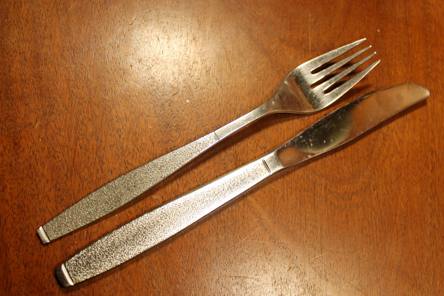 Vintage Flatware by National Stainless in Caress by AtomicHoliday