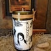 Recycled Wine Bottle Soy Candle
