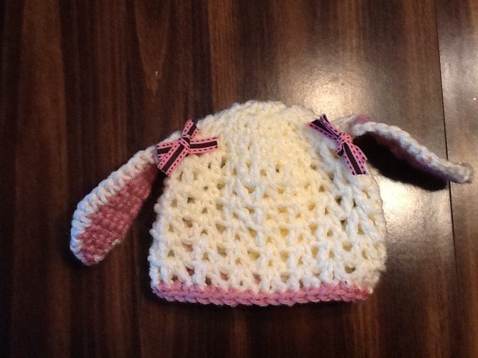 Baby Girl Lamb Hat