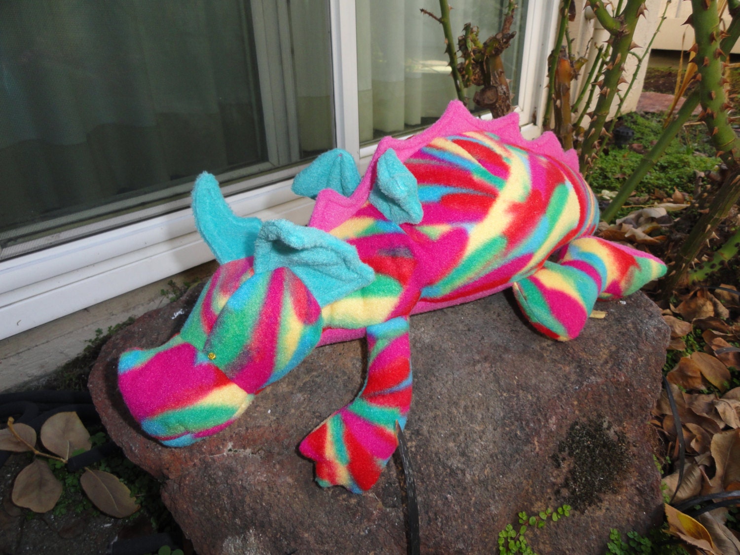 Splatter the Creative Dragon: Stuffed animal