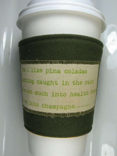 Coffee Cozy Ringtone - Yes I like Pina Coladas...........