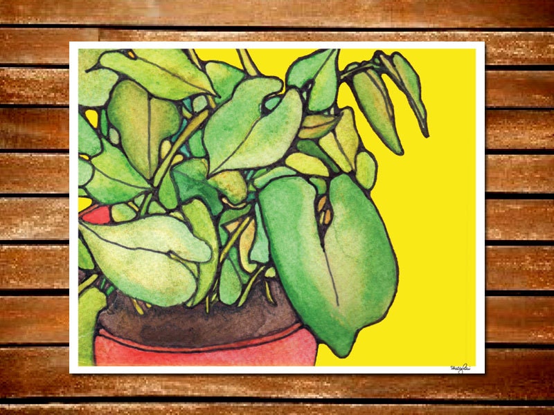 Sunshine Plant Print