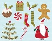 40% OFF SALE -Christmas clip art images, Christmas clipart, Santa clip art, Royalty free clip art- Instant Download Il_170x135