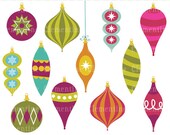 40% OFF SALE -Christmas clip art images, Christmas clipart images, Christmas ornament clip art royalty free- Instant Download Il_170x135