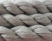 Silver Cashmere and Silk Reclaimed Yarn- 655 yards