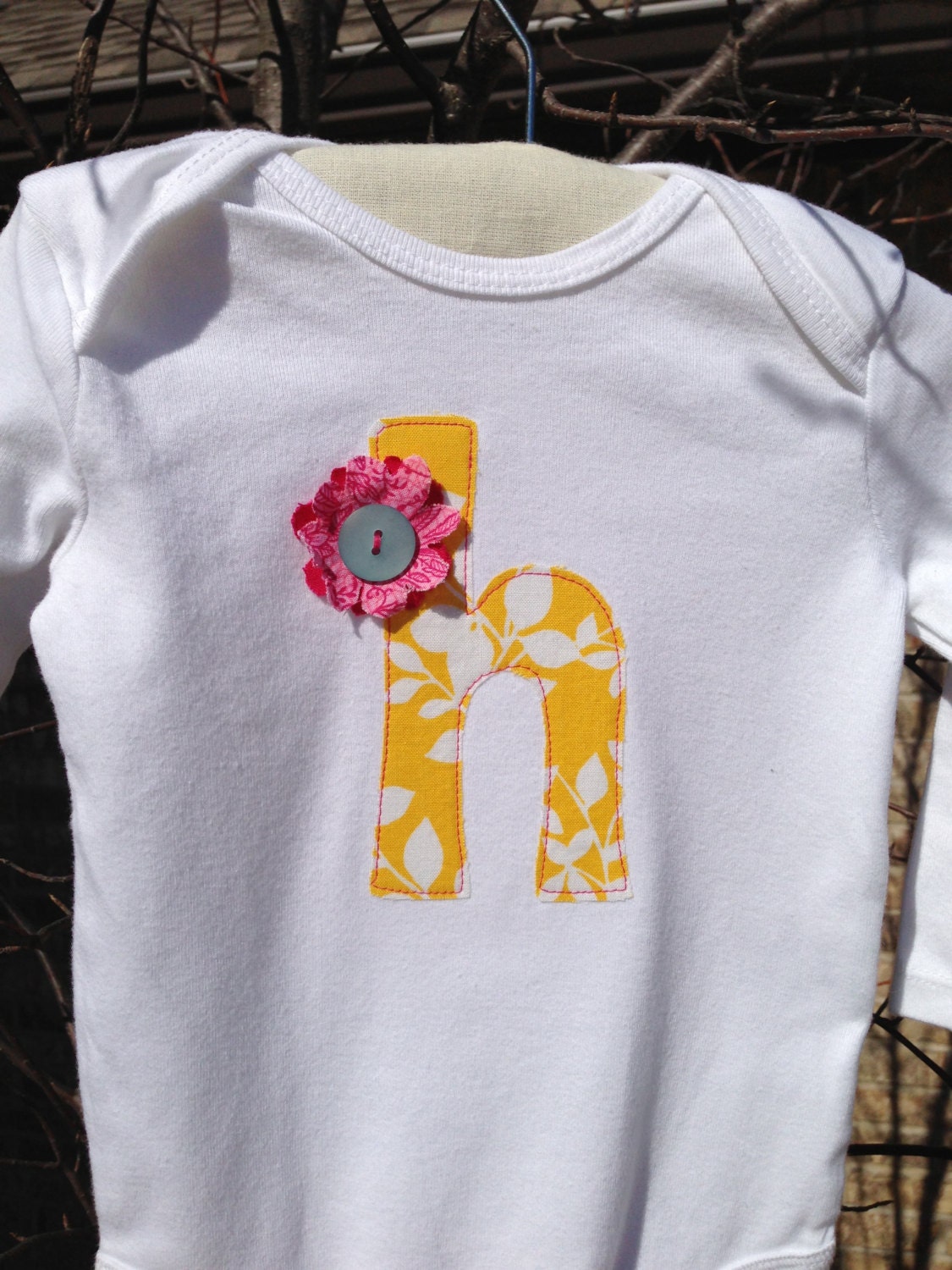 Initial Onesie - made to order