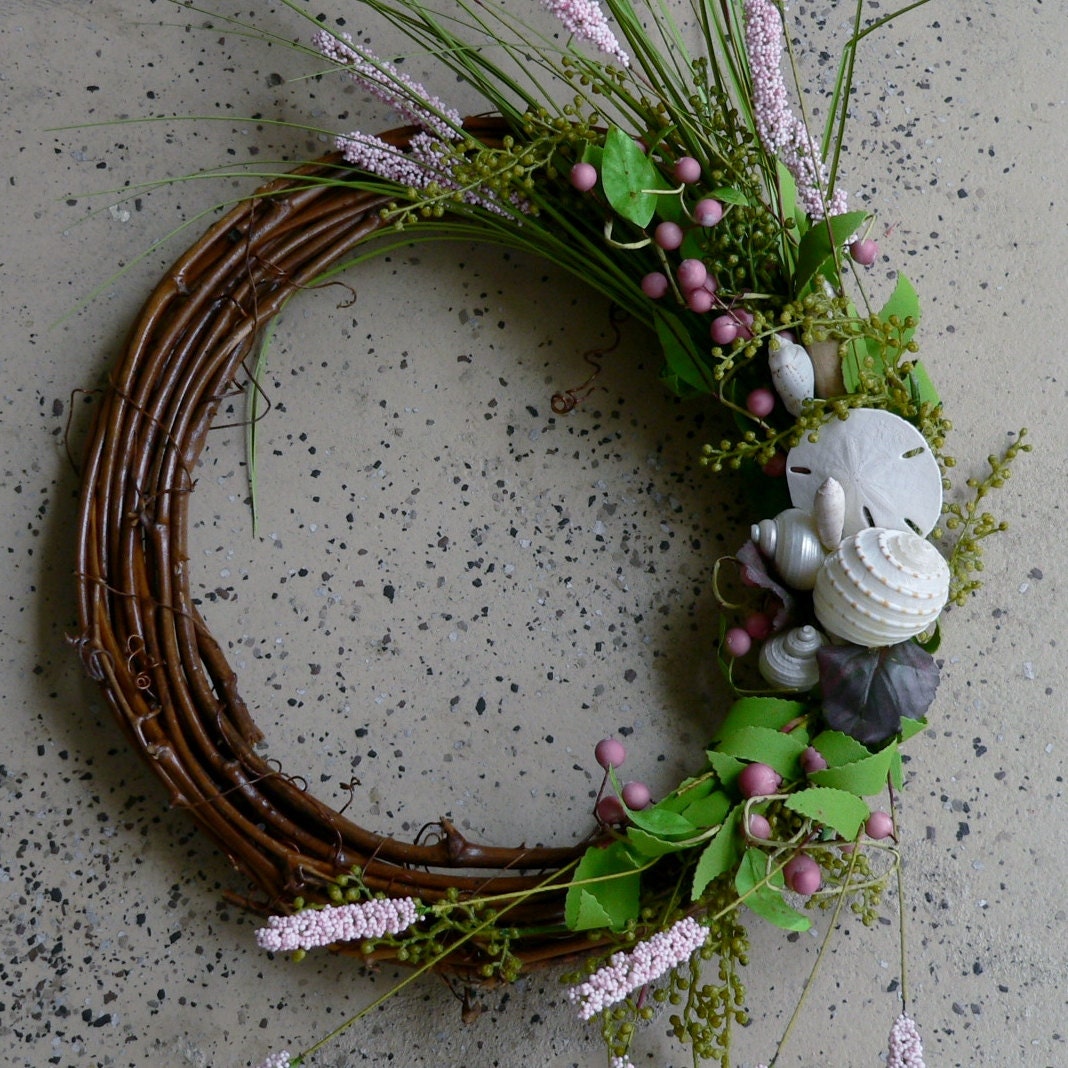 Beachy Wreath Pretty in Pink