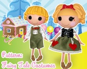 Pattern: Lalaloopsy Fairy Tale Costumes