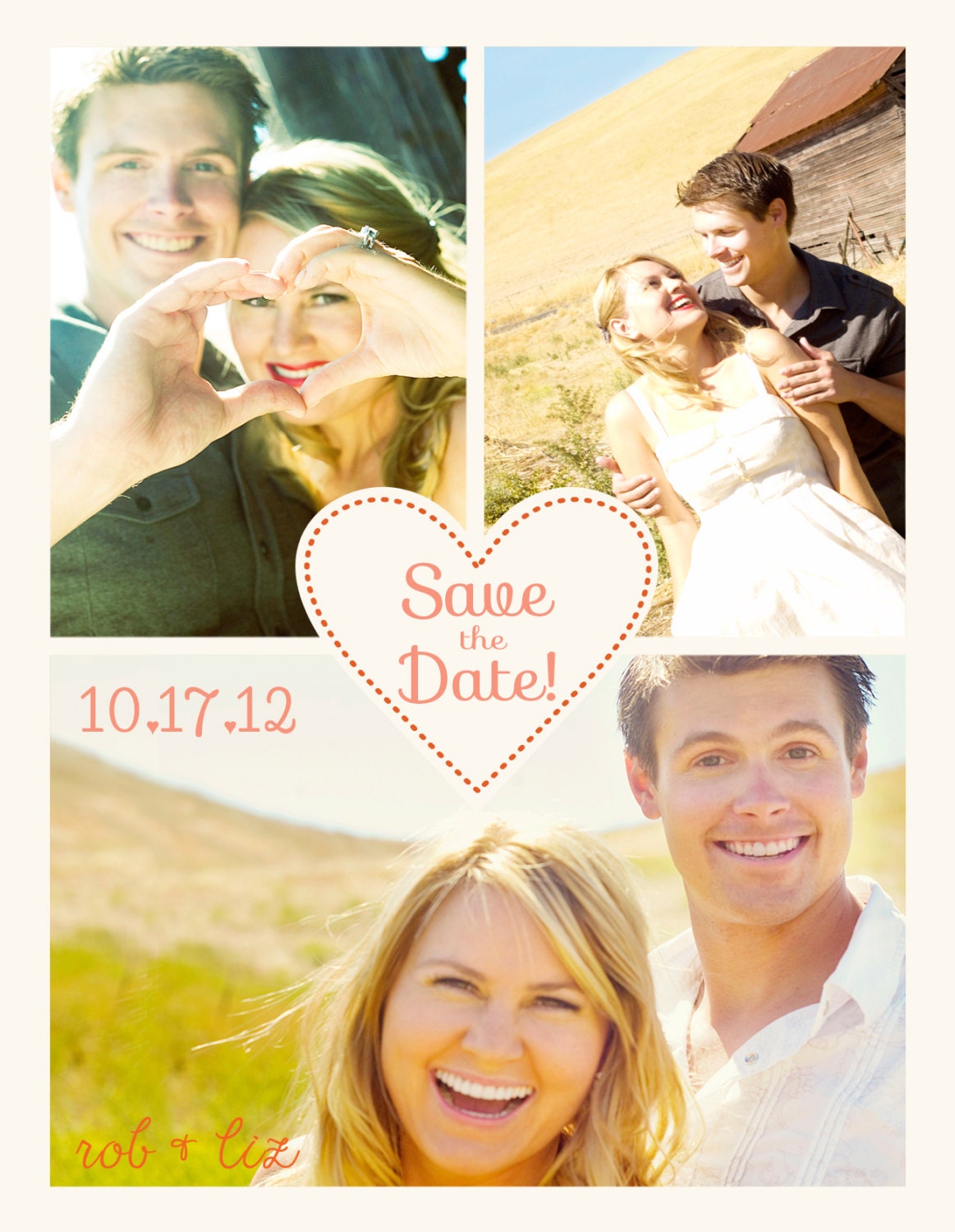 Save the Date photo magnets