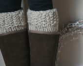 Boot-Leg Warmers in Oatmeal//The Polar Boot Warmers - grizzlie