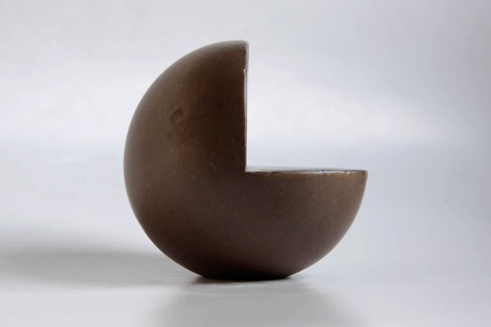 Mid Century Brown Cor Unum Vase (3)  - Dutch Pottery c.70s 80s