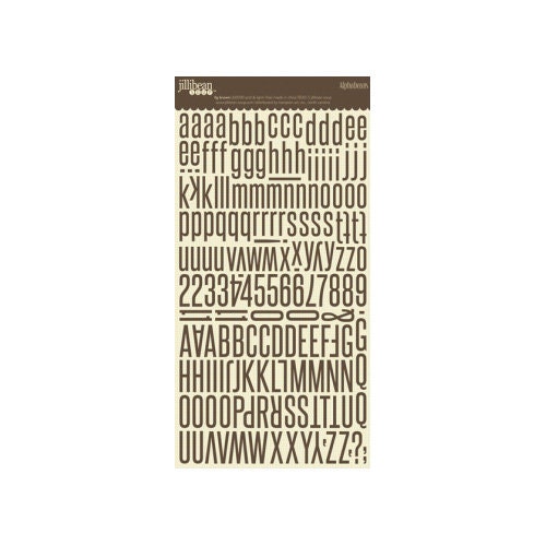 Fig Brown Alphabeans from Jillibean Soup