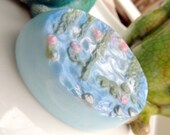 ARTISTIC SOAP, For the Art Lover, Claude Monet - Blue Water Lilies 1916-1919, Scented in White Lily & Amber, Vegetable Based Handmade