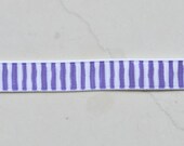 Pleasant Purple and white wonky stripes on 3/8" grosgrain ribbon- spring/easter Il_170x135