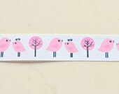 Sweet Sweet birdies on white 7/8" grosgrain ribbon Il_170x135