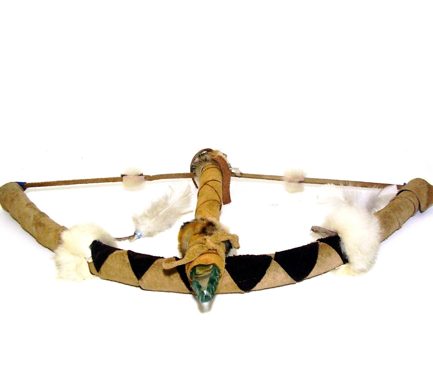 Vintage Bow and Arrow Indian Folk Art Tribal Home Decor