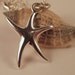 Sterling Silver Starfish Necklace/ Starfish / Wedding Jewelry/ Flower girl/ Beach Jewelry / Sterling Silver Jewelry N-660