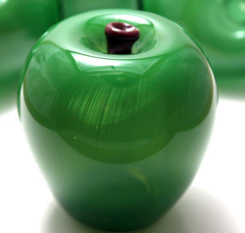 Apple Pipe, classic, green - FunkyAssGlass