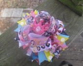 Princess Cinderella Snow White Merida Rapunzel Tiana Ariel Belle Aurora Boutique Bow