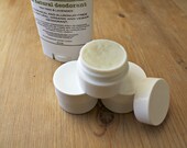 SAMPLE size Natural Deodorant Aluminum Free .33oz Travel size deodorant Choose Your Scent