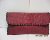 Exotic Print Leather Wallet