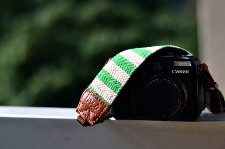 Greeny Camera Strap suits for DSLR / SLR with Quick Release Buckles