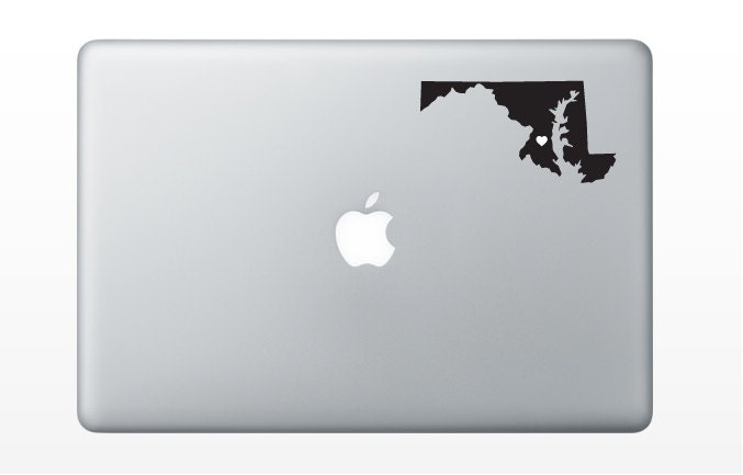 Maryland State Love Decal