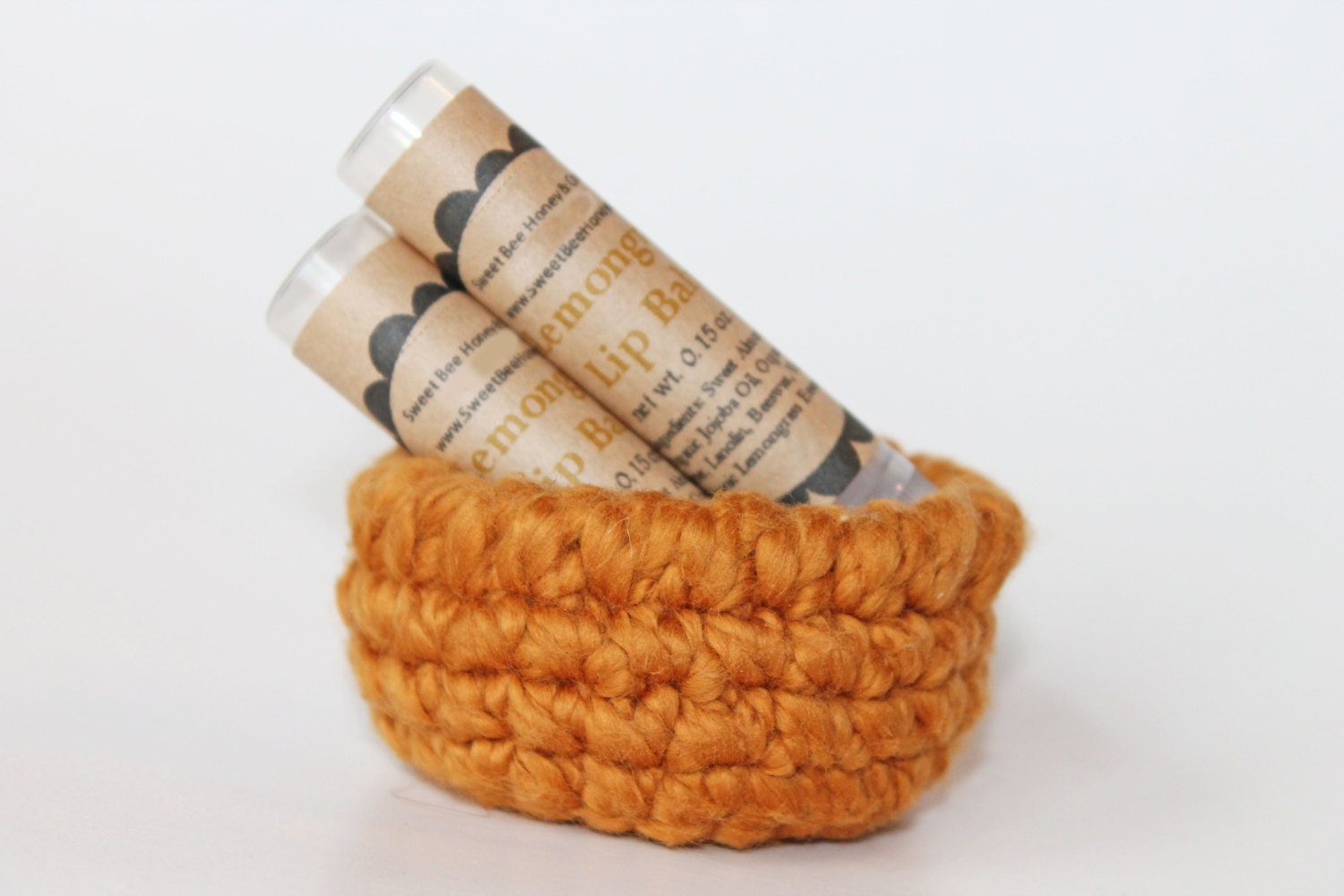 Beeswax Lip Balm - Lemongrass - 0.15 oz. tube