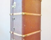 Vintage Steamer Truck 1865 Victorian Chest Luggage