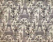 2 yards michael miller OUT OF PRINT ohh la la print on butter