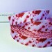 2mts Blood Spatter 7/8" Grosgrain Ribbon, Scrapbooking, Crafts