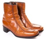 J.C. Penny Mens Square-Toe Dress Boot 10D