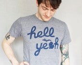 Small Unisex Hell Yeah Michigan Shirt