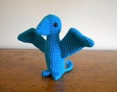 Crocheted Dimorphodon- Cute Amigurumi Dinosaur