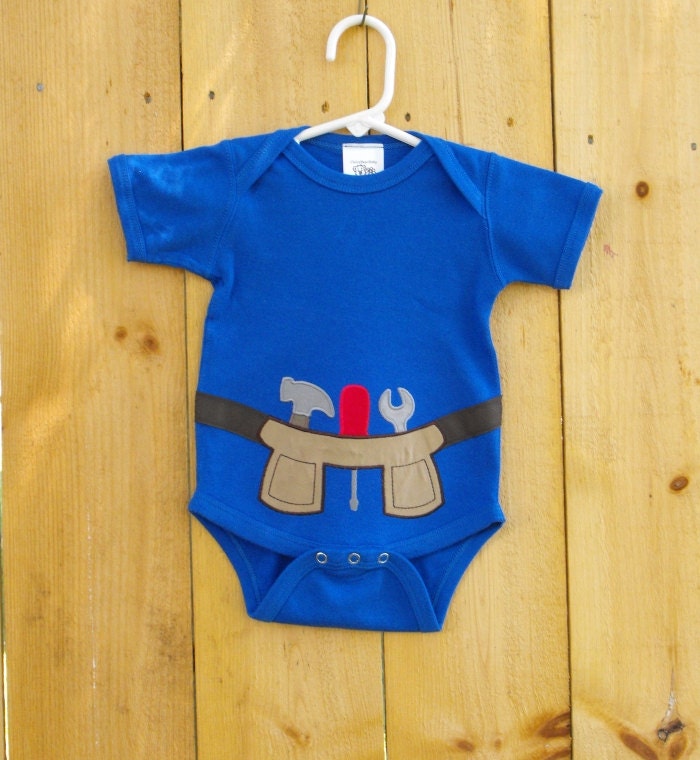Tool Belt Onesie size 3-6 months