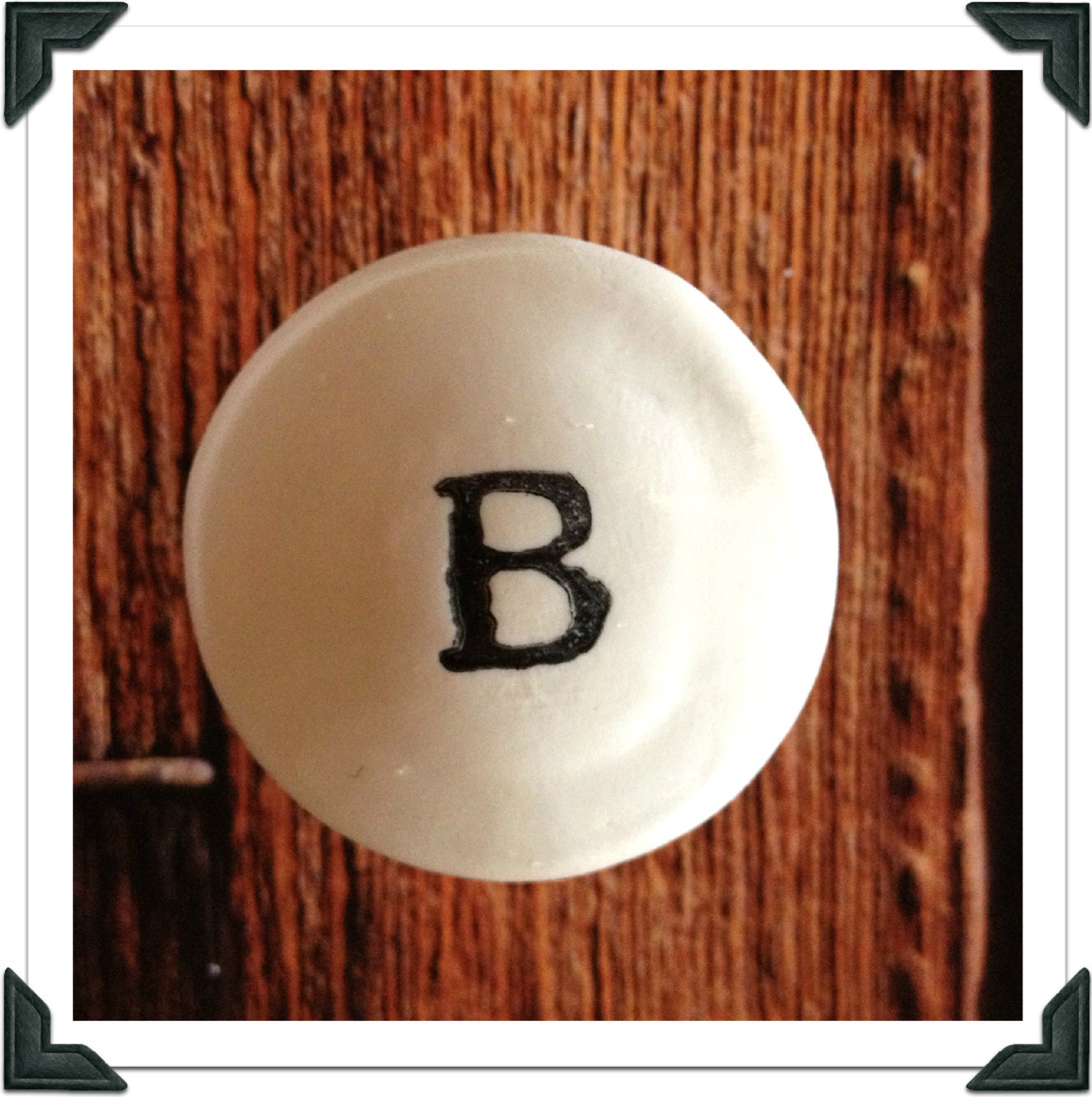 Typewriter Alphabet Knob