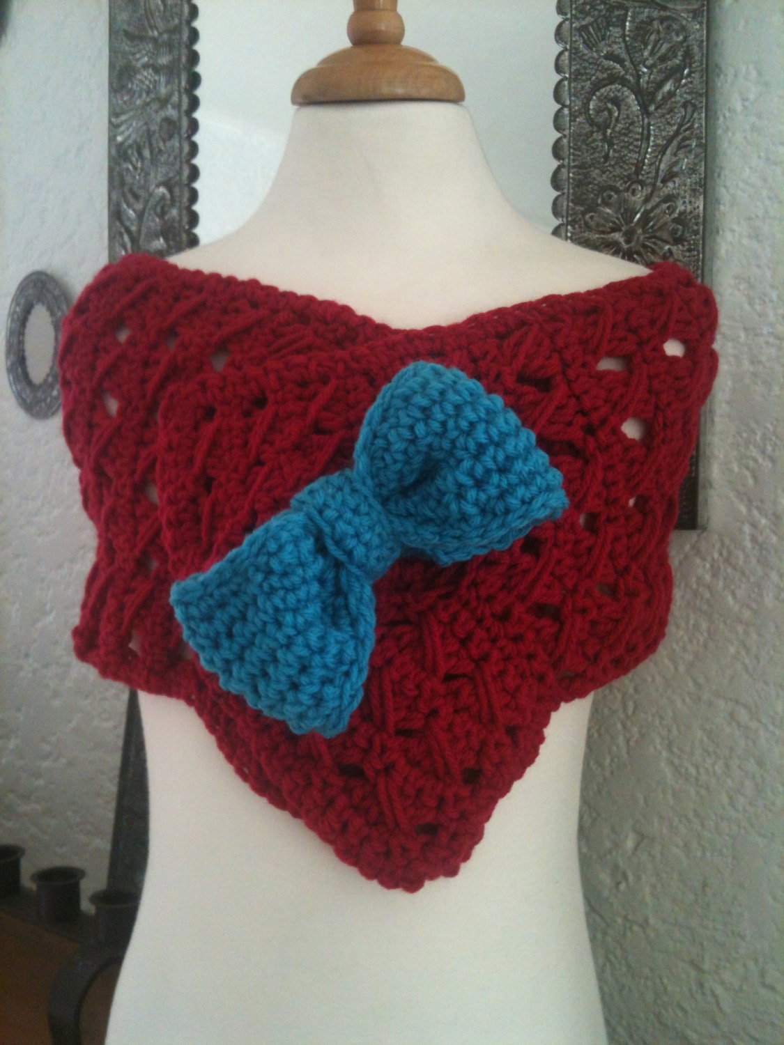 Scarflette/Wrap Crochet Pattern PDF