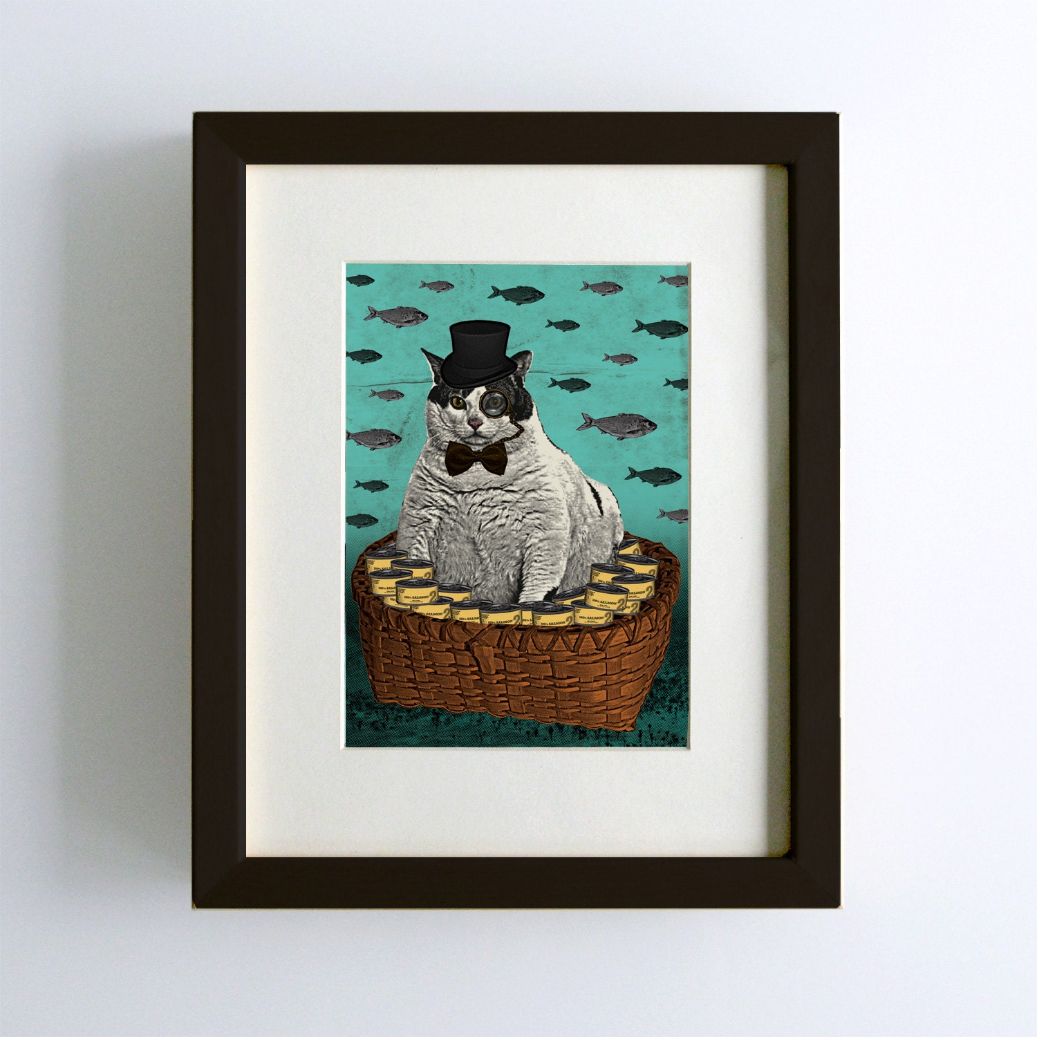 Fancy Cat Print