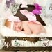 Baby Pink Sequin Vintage Butterfly Wings and Headband Set accented with ostrich feathers Beautiful Photo Prop First Photos