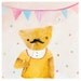 Teddy bear illustration, lovely animal wall art, nursery room decoration, teddy art, Playroom Decor, children animal painting, Print 10x10