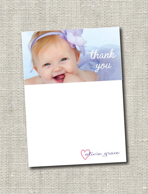 Photo Thank You Card