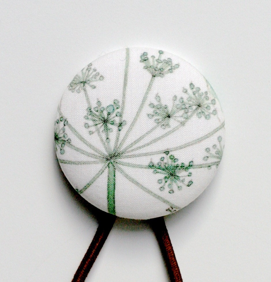 Liberty of London - Super Large Hair Tie - 2013 Green Floral