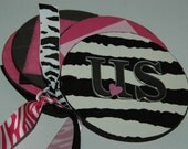 Valentine's Day Love Premade coaster chipboard album- anniversary, honeymoon mini brag book scrapbook