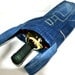 Bag wine, Tote wine, Canvas bag, bottle bag, demin bag, blue bag, wine market tote, upcycled bag