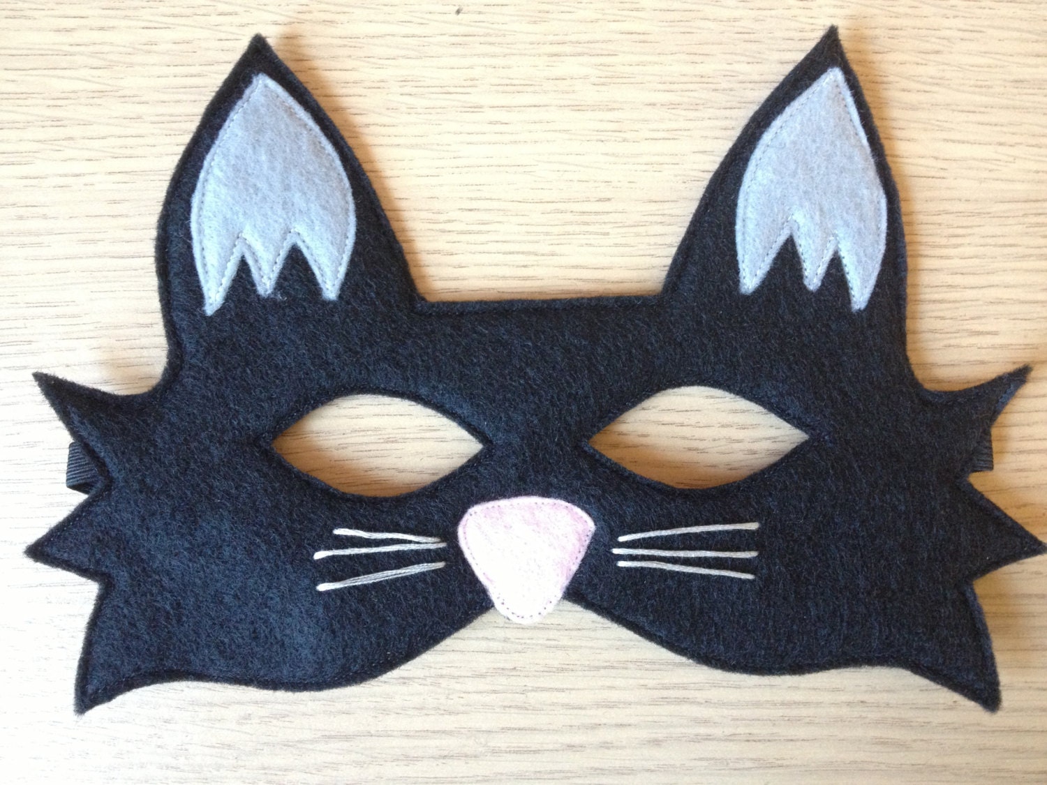 Kitty Mask (black)- CHILD