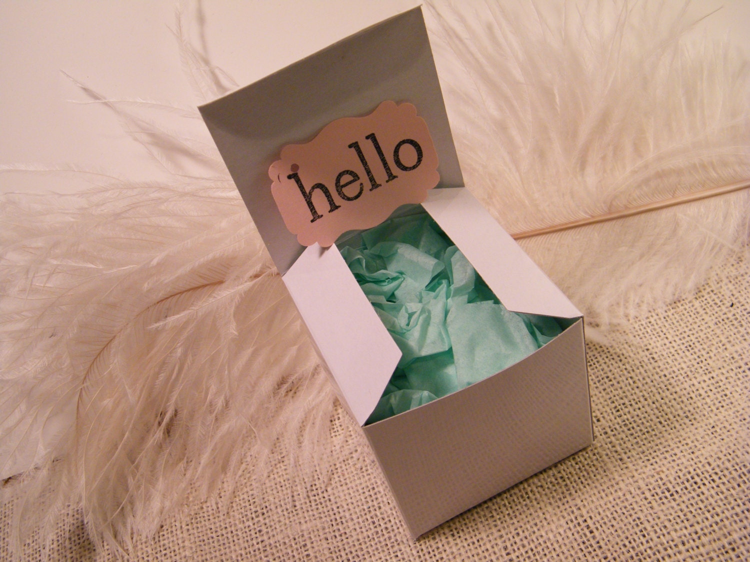 50 Gloss White Favor Boxes - 3 x 3 x 3 - White Gift Boxes - Party Supplies - DIY Wedding favors - Gift Wrap Idea - Item 3A