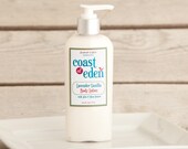 TRAVEL Body Lotion - Lavender Vanilla Aloe & Shea Butter - Natural - Handmade in Maine - 2oz - Coast of Eden  - Organic Sample