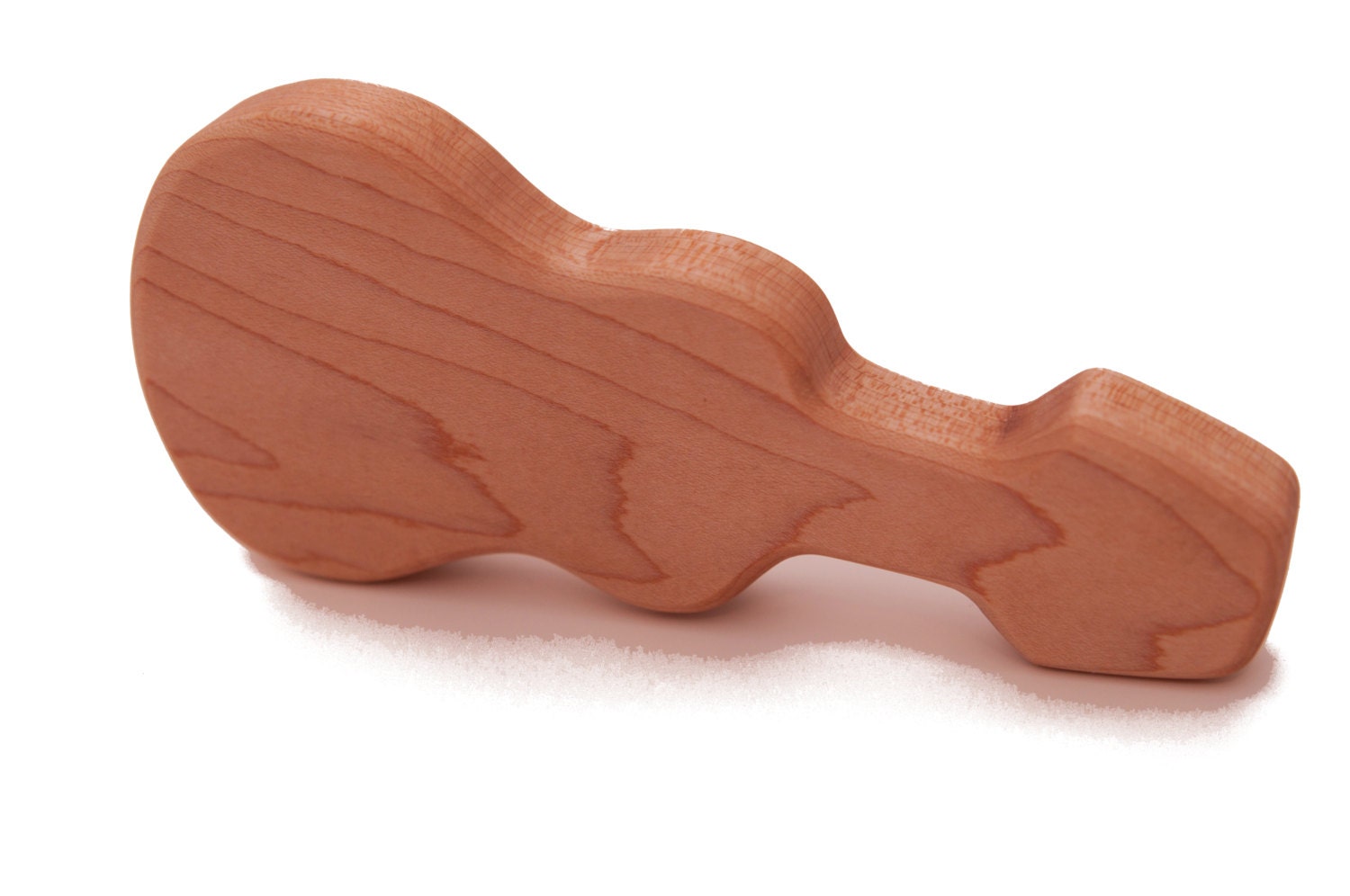 Baby Rattle & Teether - Natural, Organic and Safe Teething Guitar Rattle